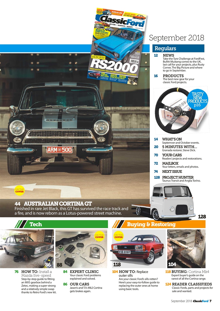 Classic Ford Preview Pages