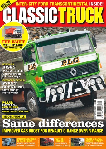 Classic Truck (OLD) issue September 2018