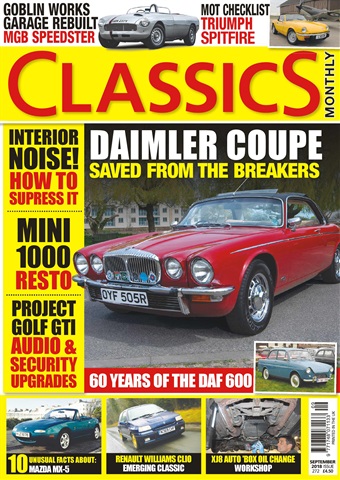 Classics World issue September 2018
