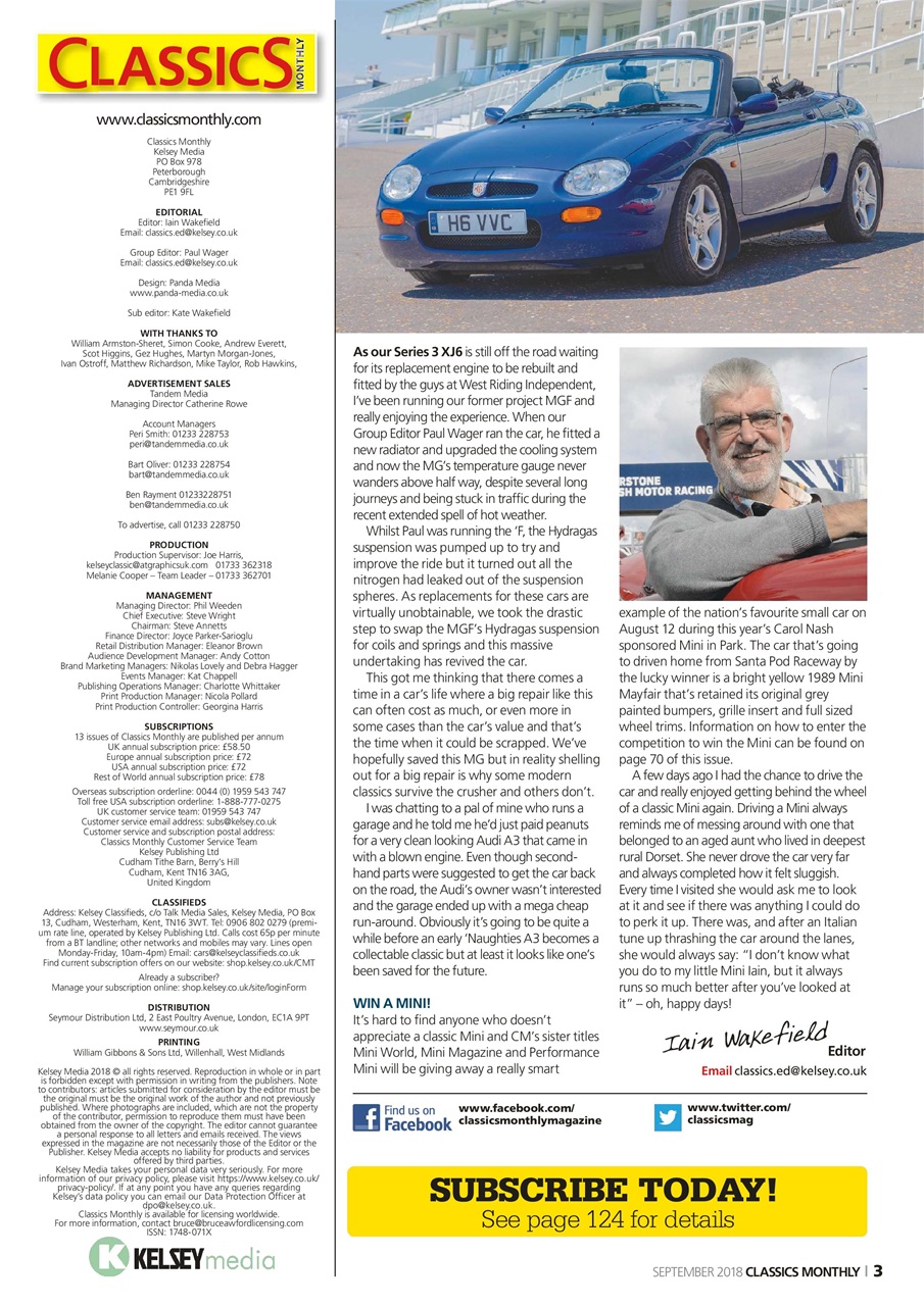 Classics World Preview Pages