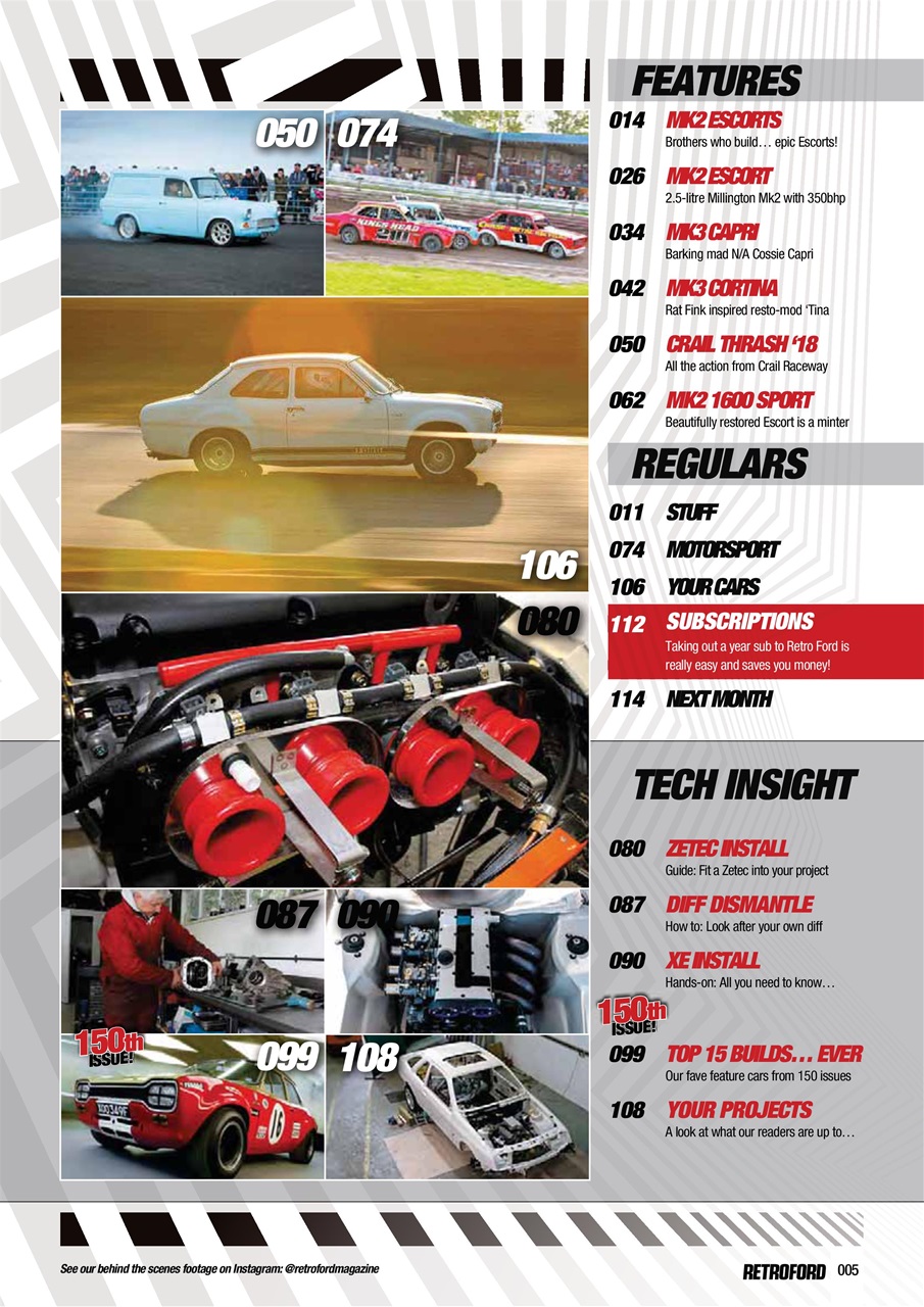 Retro Ford Preview Pages