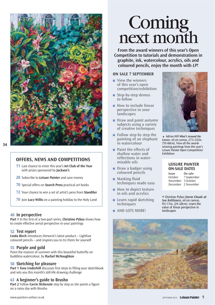 Leisure Painter & The Artist Preview Pages