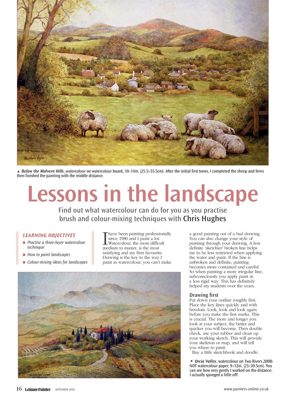 Leisure Painter & The Artist Preview Pages