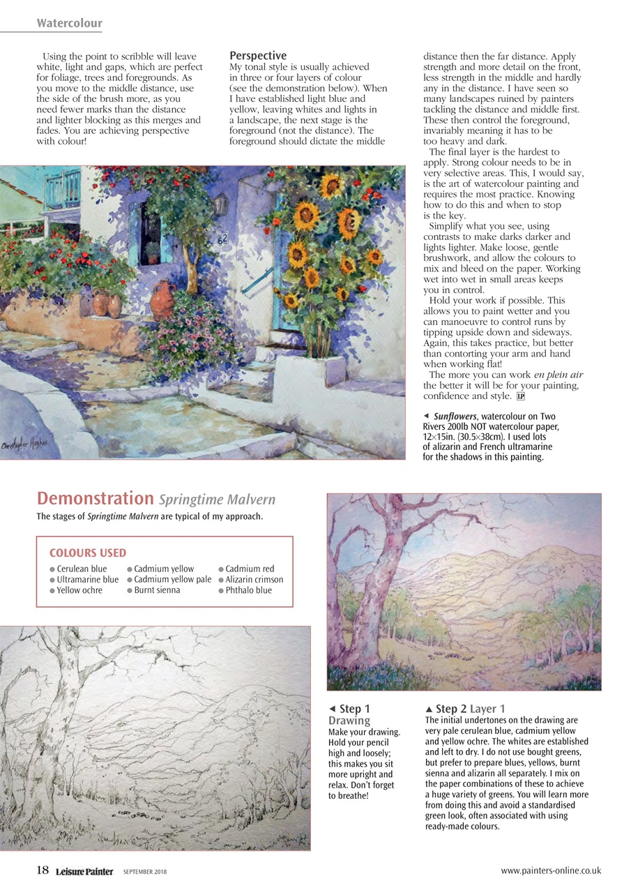 Leisure Painter & The Artist Preview Pages