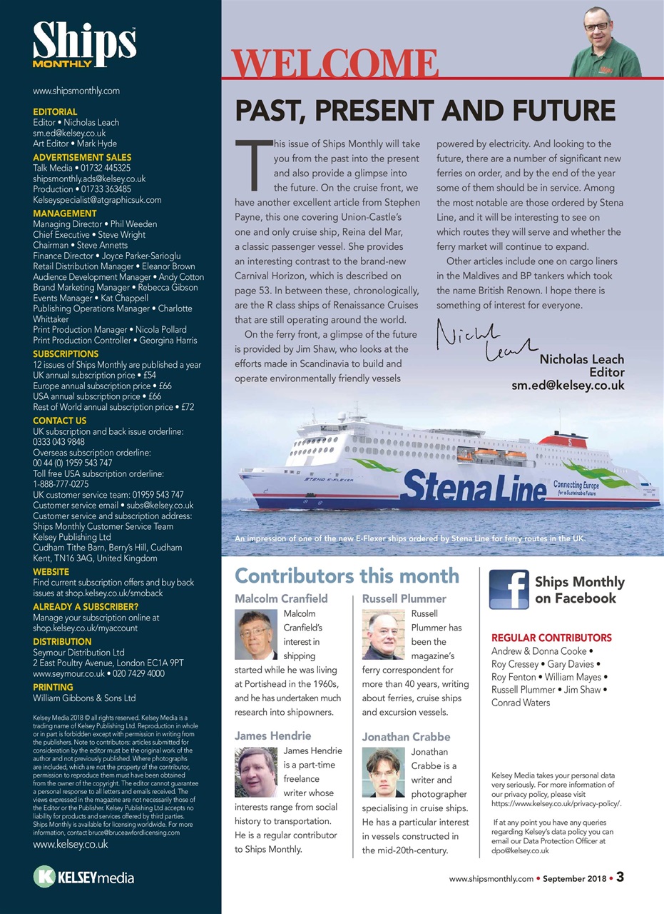 Ships Monthly Preview Pages