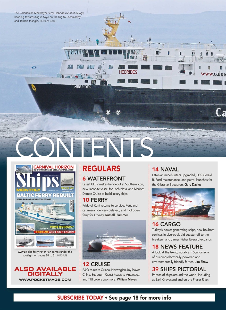 Ships Monthly Preview Pages