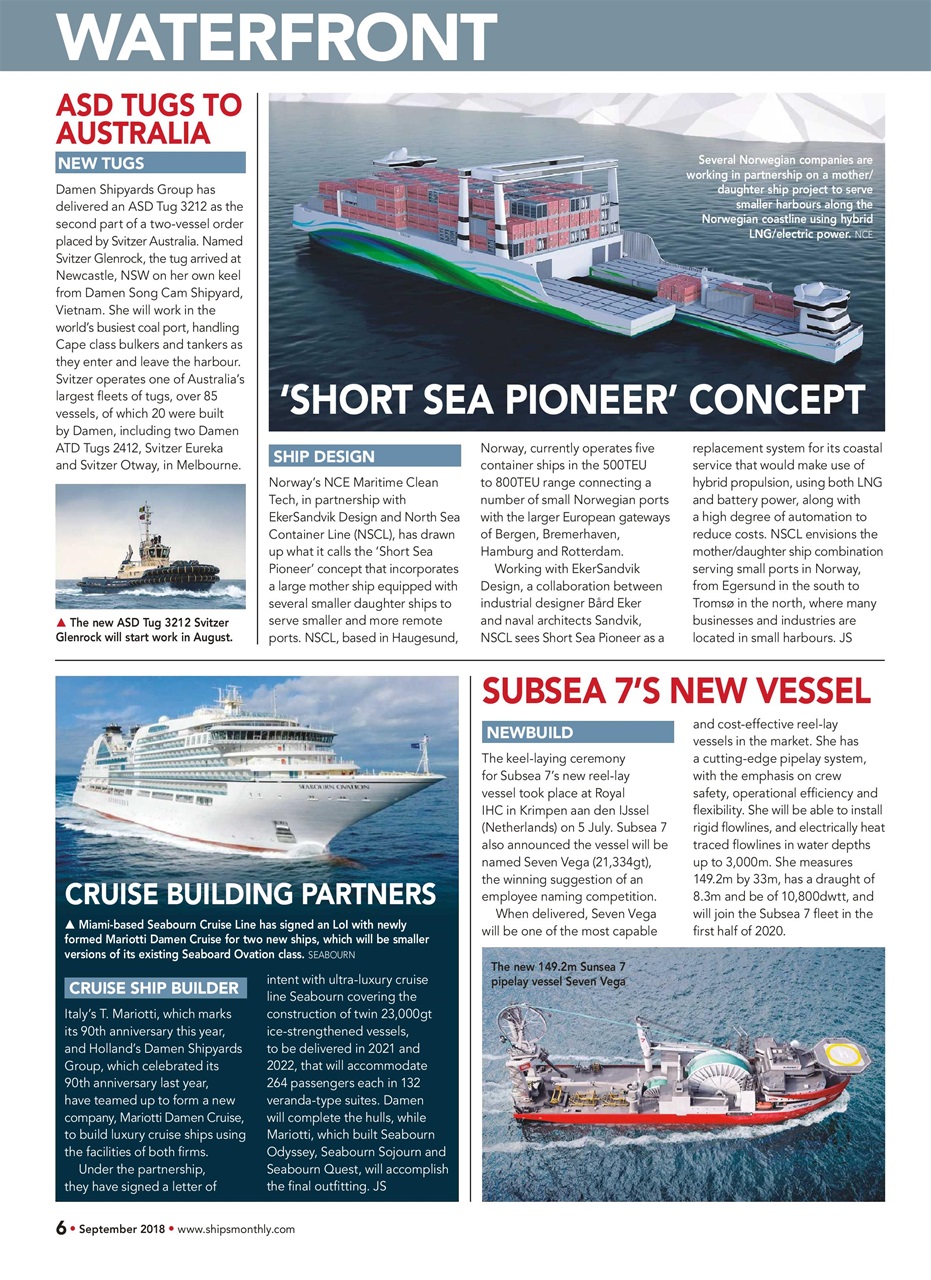 Ships Monthly Preview Pages