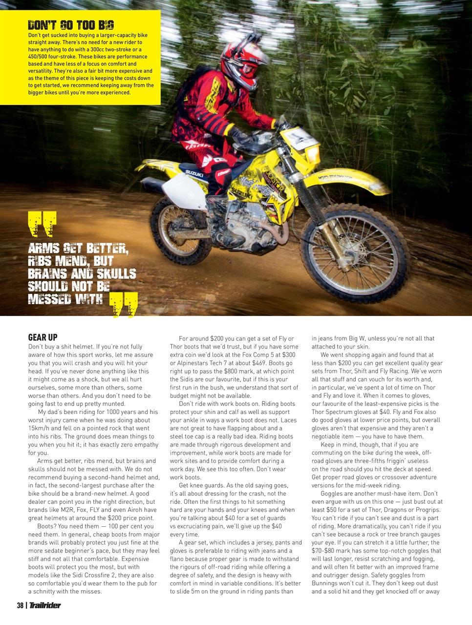 Trailrider Preview Pages