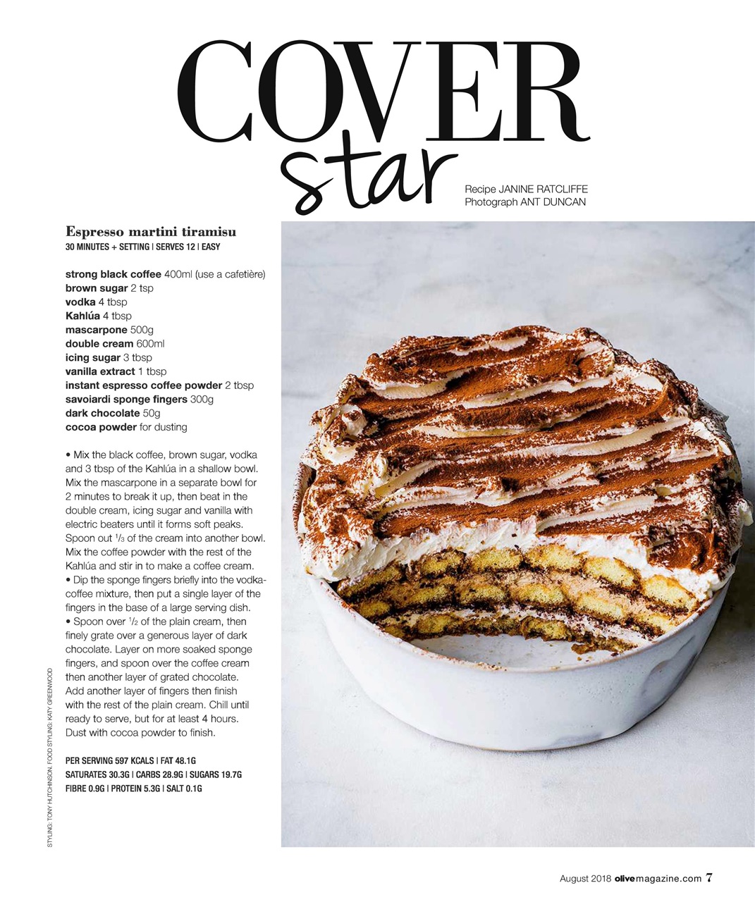 Olive Magazine Preview Pages