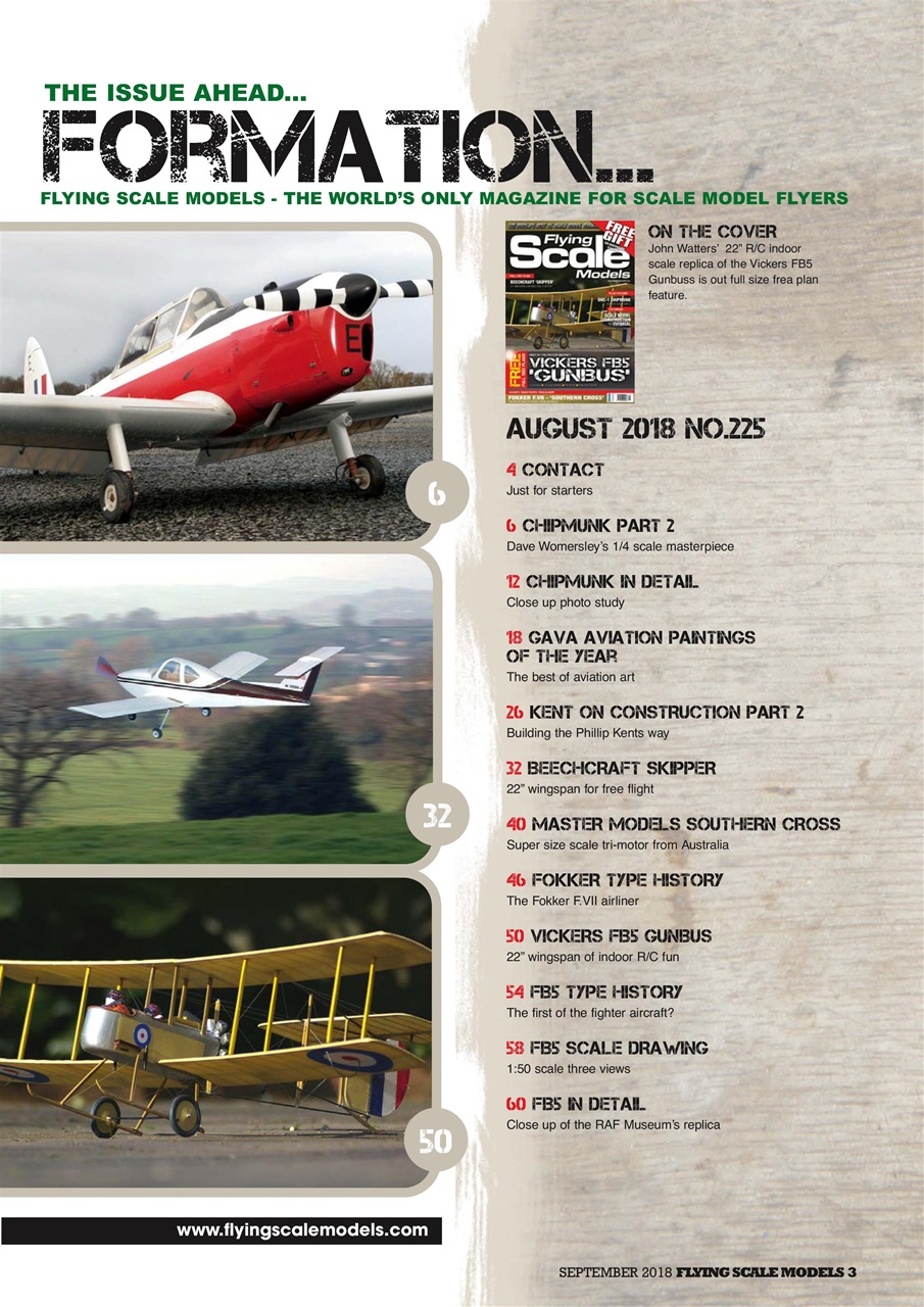 Flying Scale Models Preview Pages