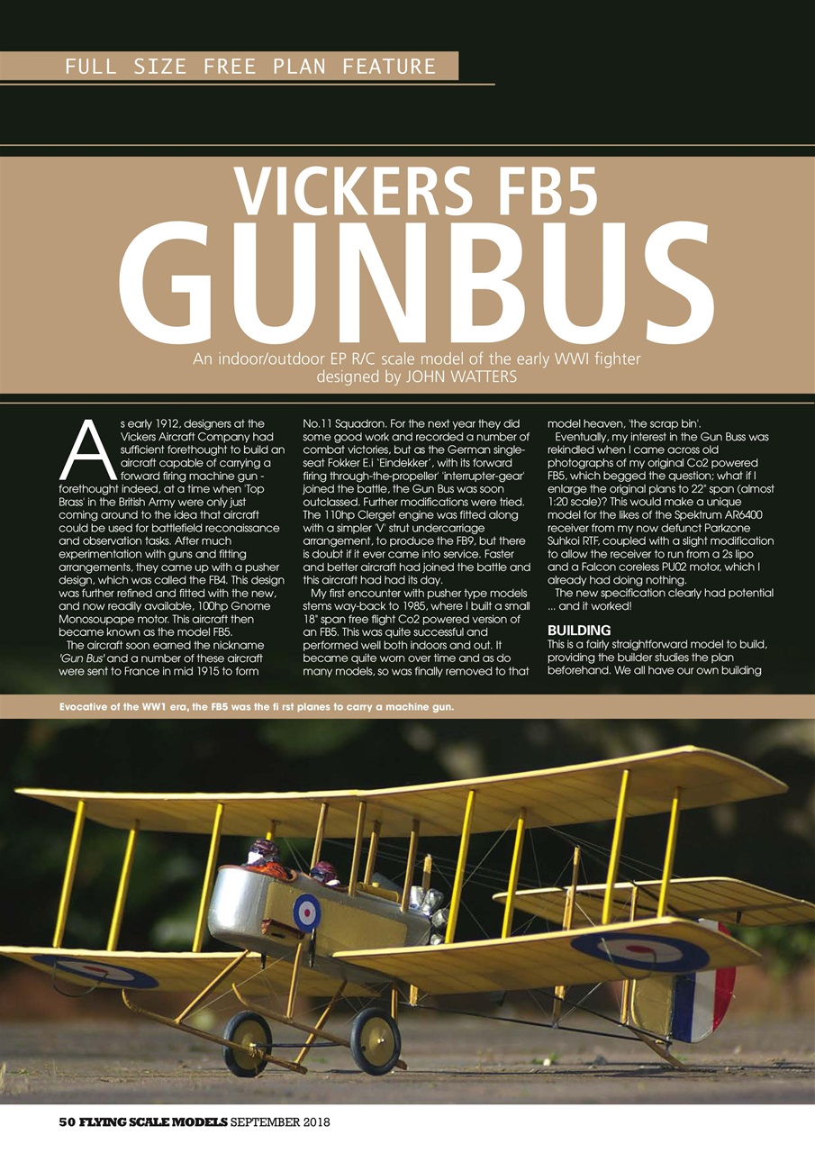 Flying Scale Models Preview Pages