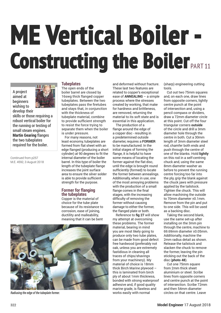 Model Engineer Preview Pages