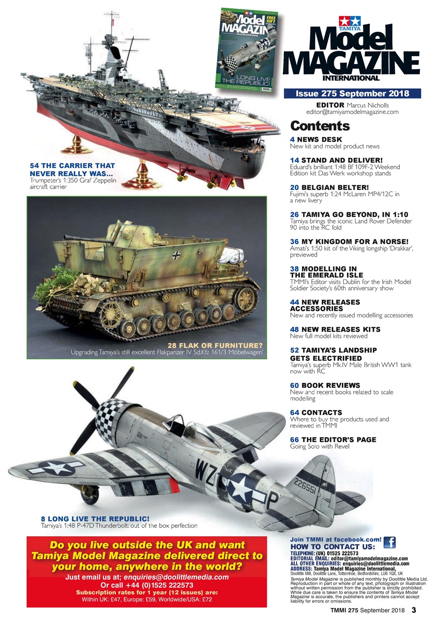 Tamiya Model Magazine Preview Pages