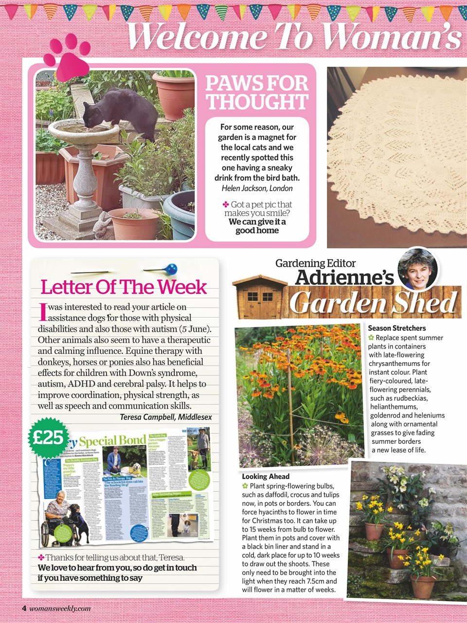 Woman's Weekly Preview Pages