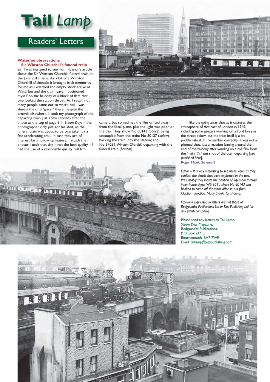 Steam Days Preview Pages