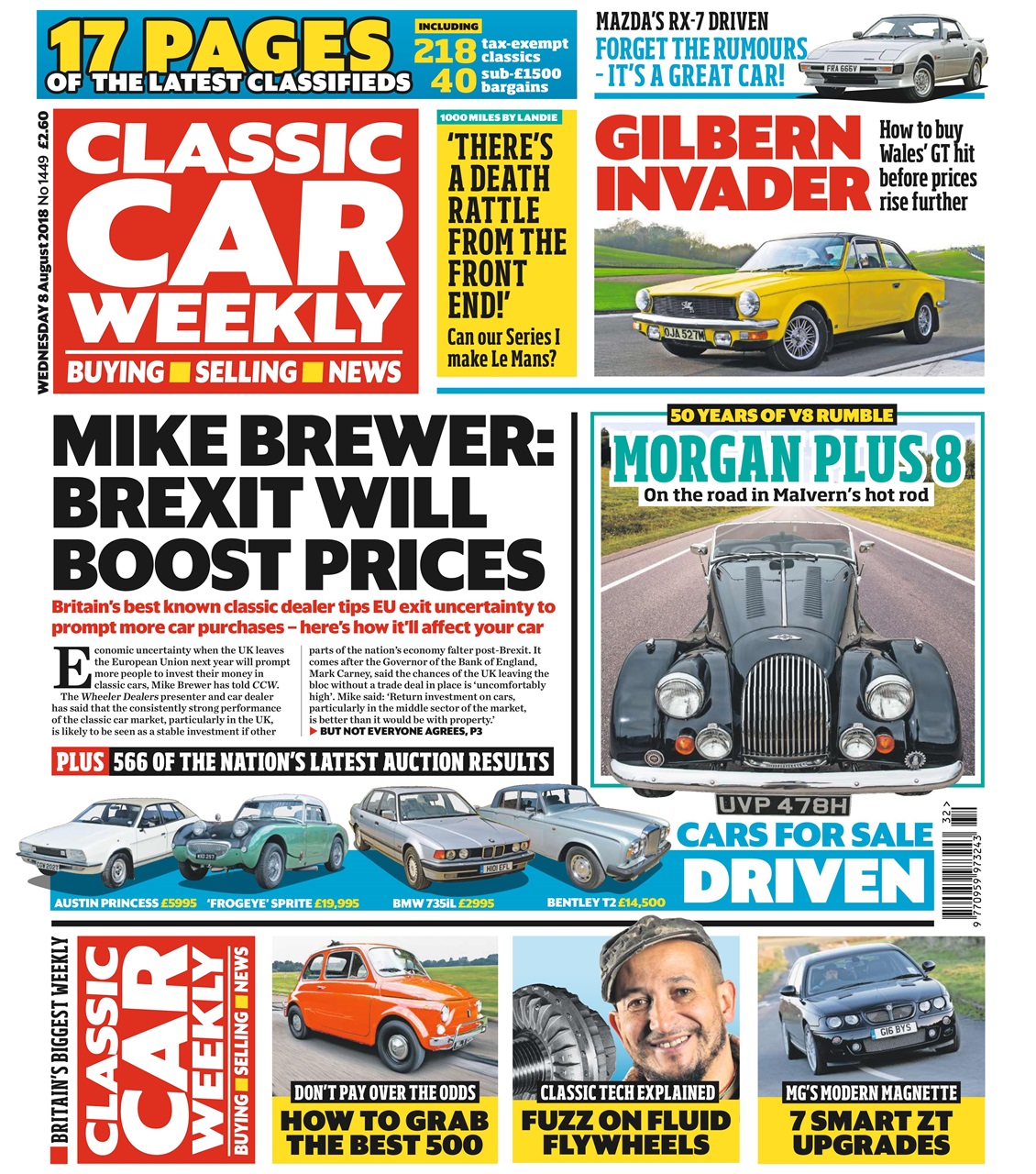 Classic Car Weekly Preview Pages