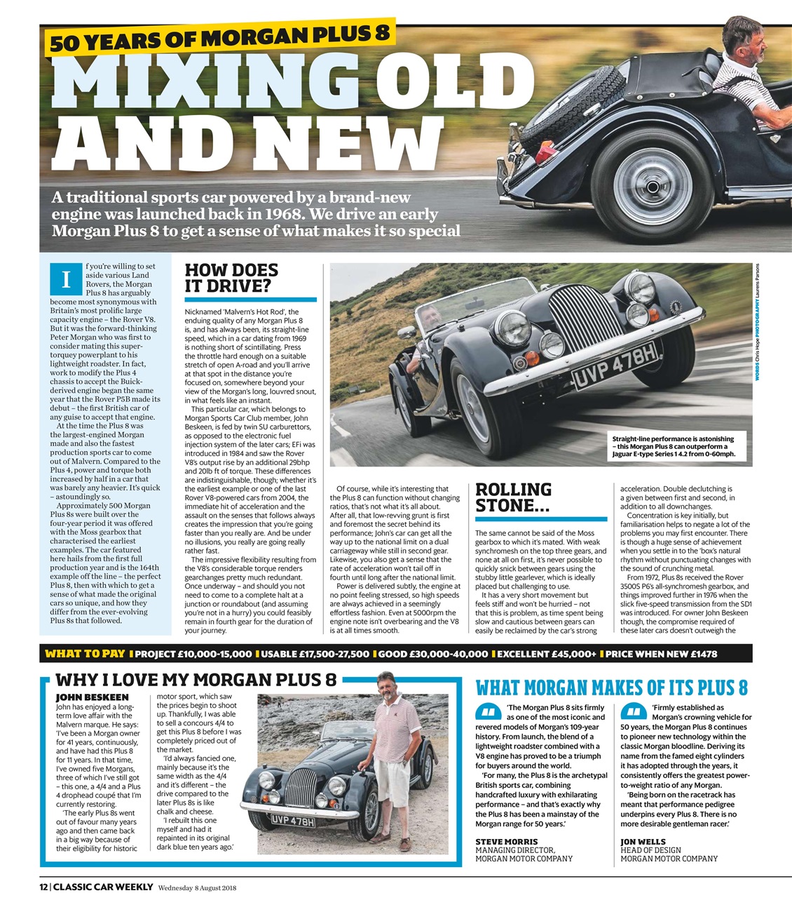 Classic Car Weekly Preview Pages