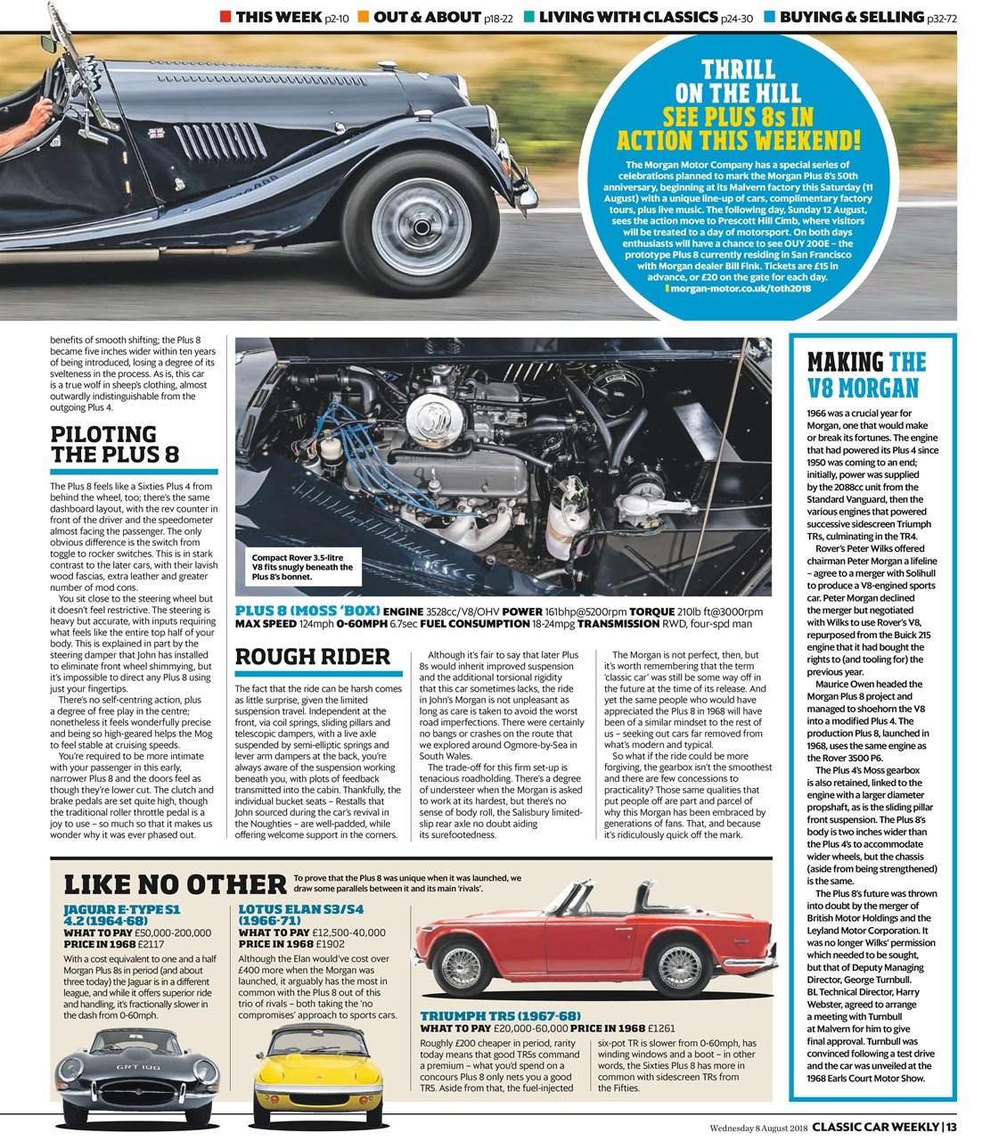 Classic Car Weekly Preview Pages