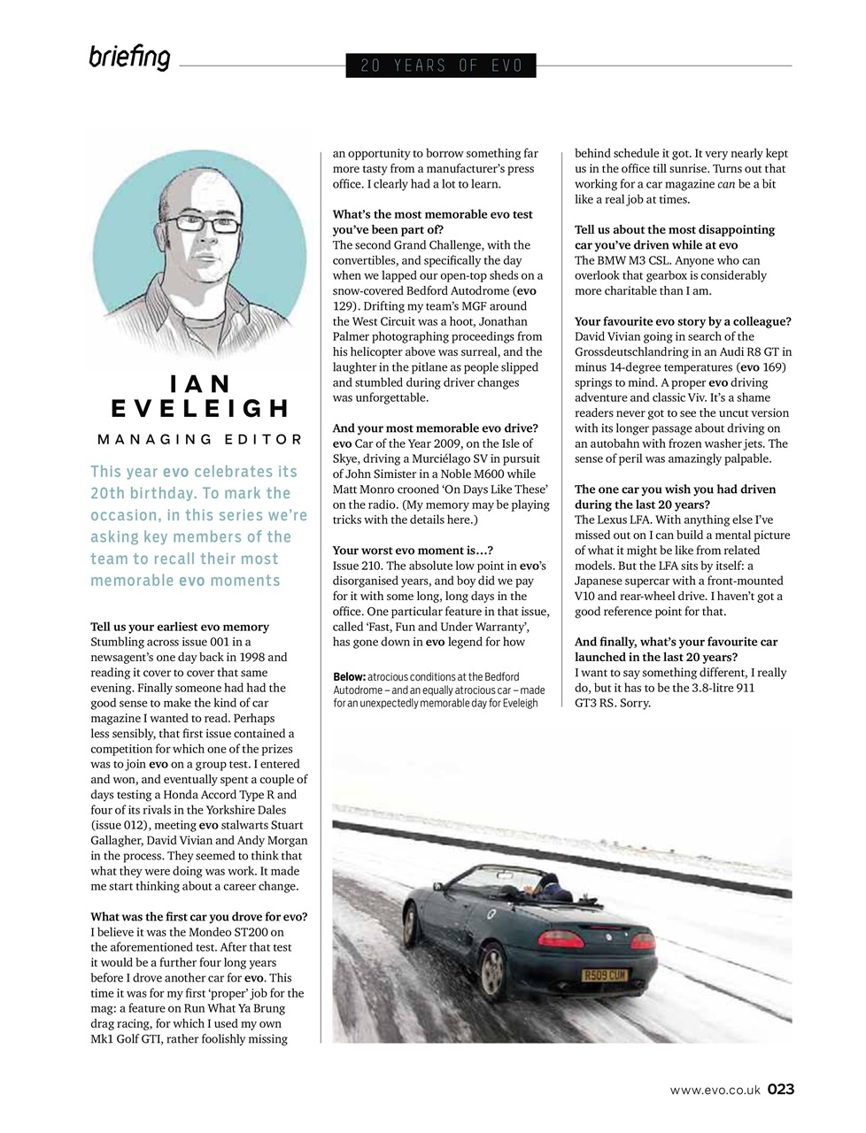 Evo Preview Pages