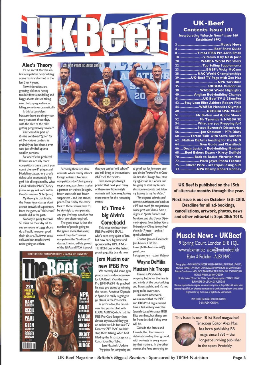 UK Beef Magazine Preview Pages