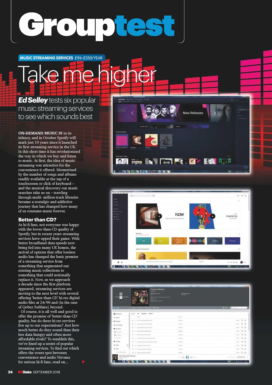 Hi-Fi Choice Preview Pages