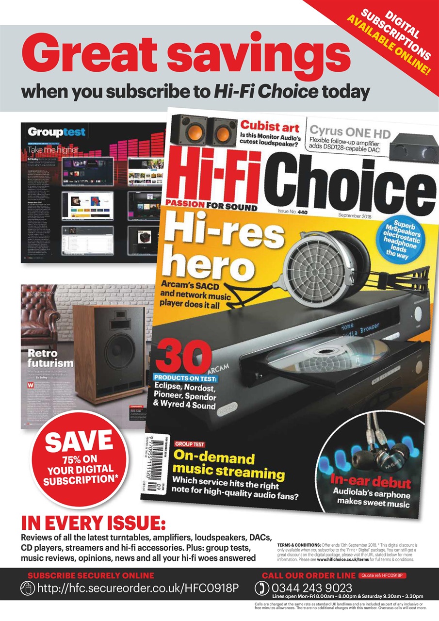 Hi-Fi Choice Preview Pages