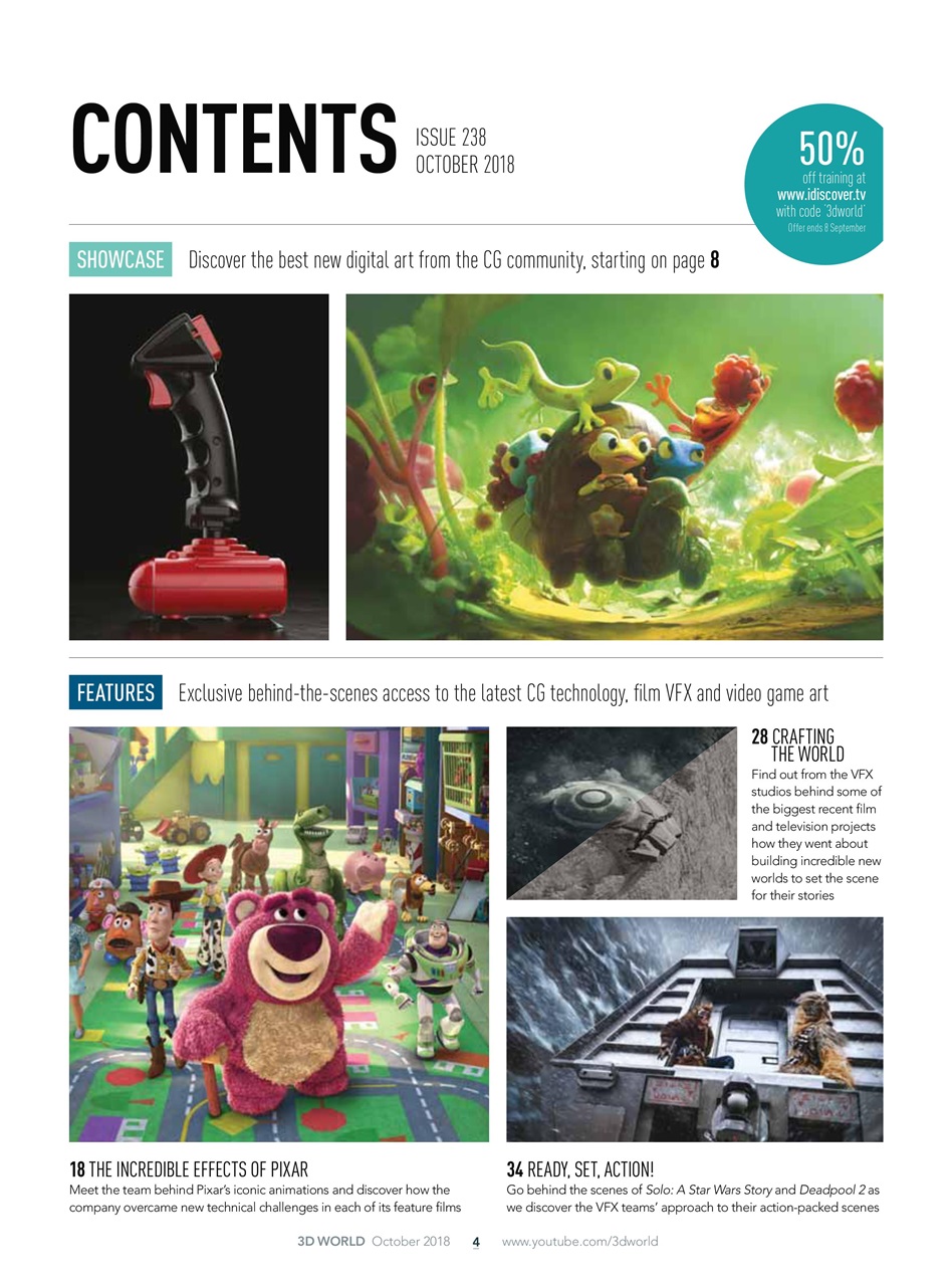 3D World Preview Pages