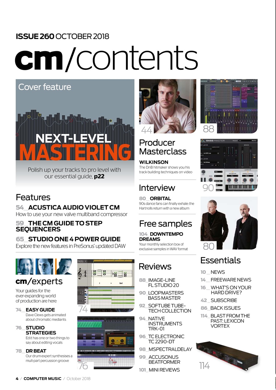 Computer Music Preview Pages