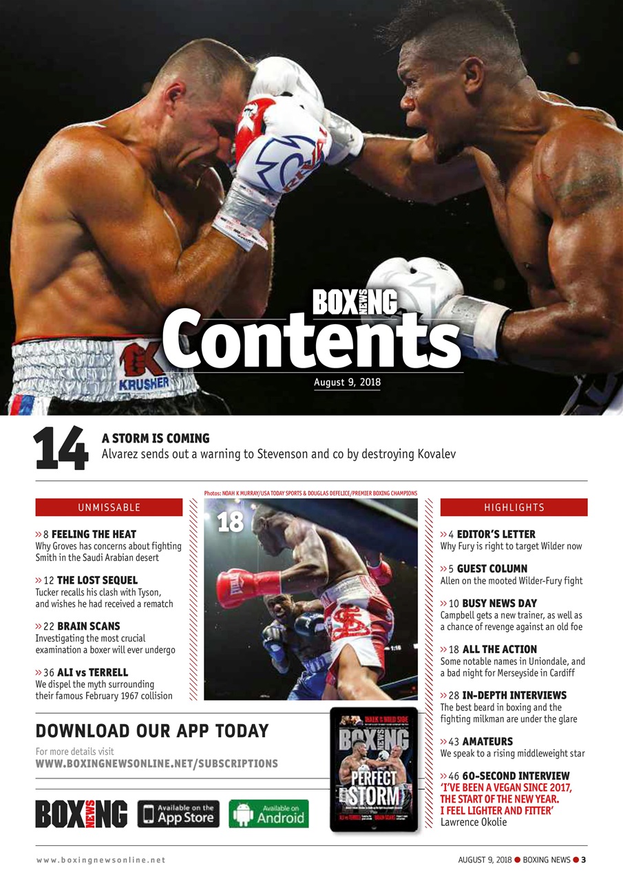 Boxing News Preview Pages