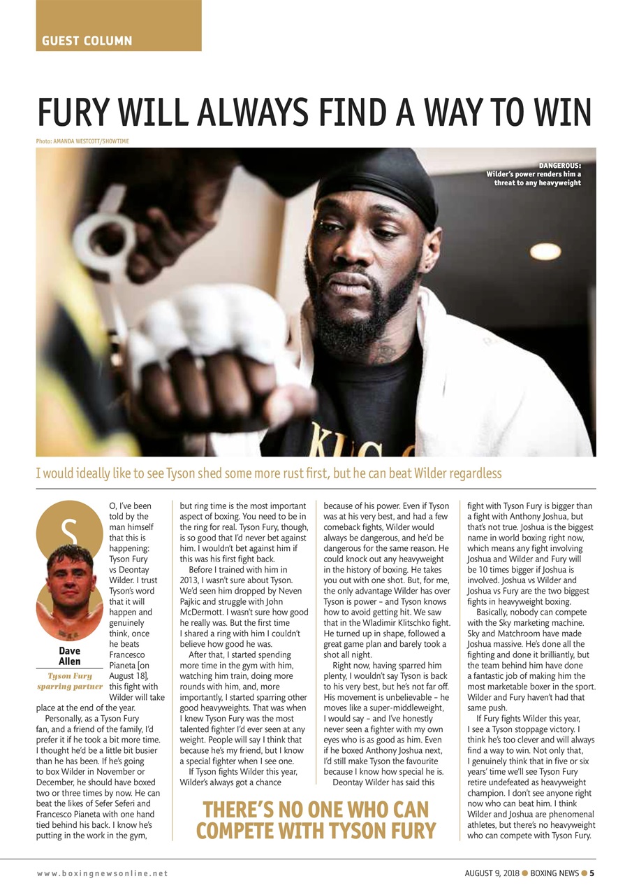 Boxing News Preview Pages