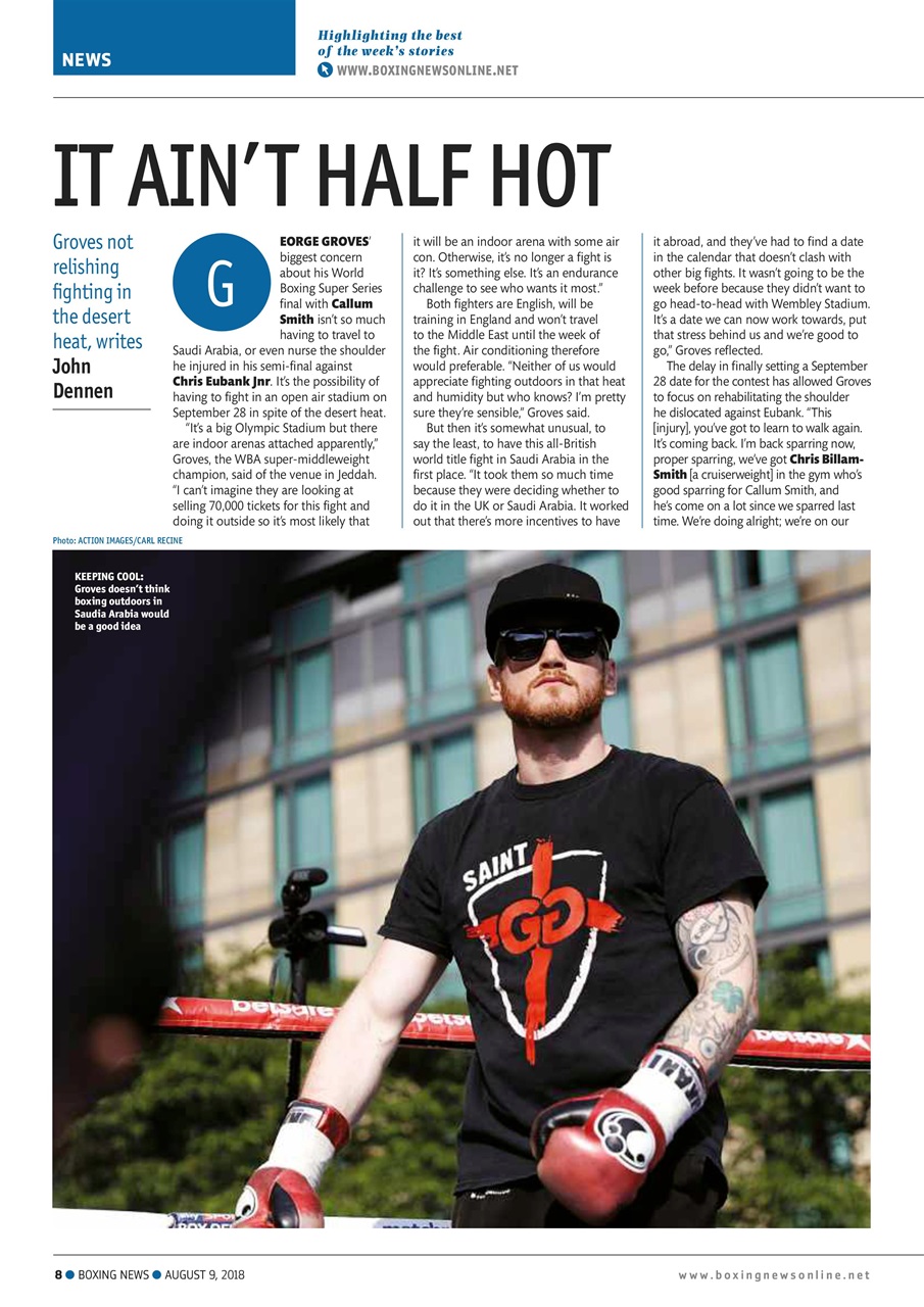 Boxing News Preview Pages