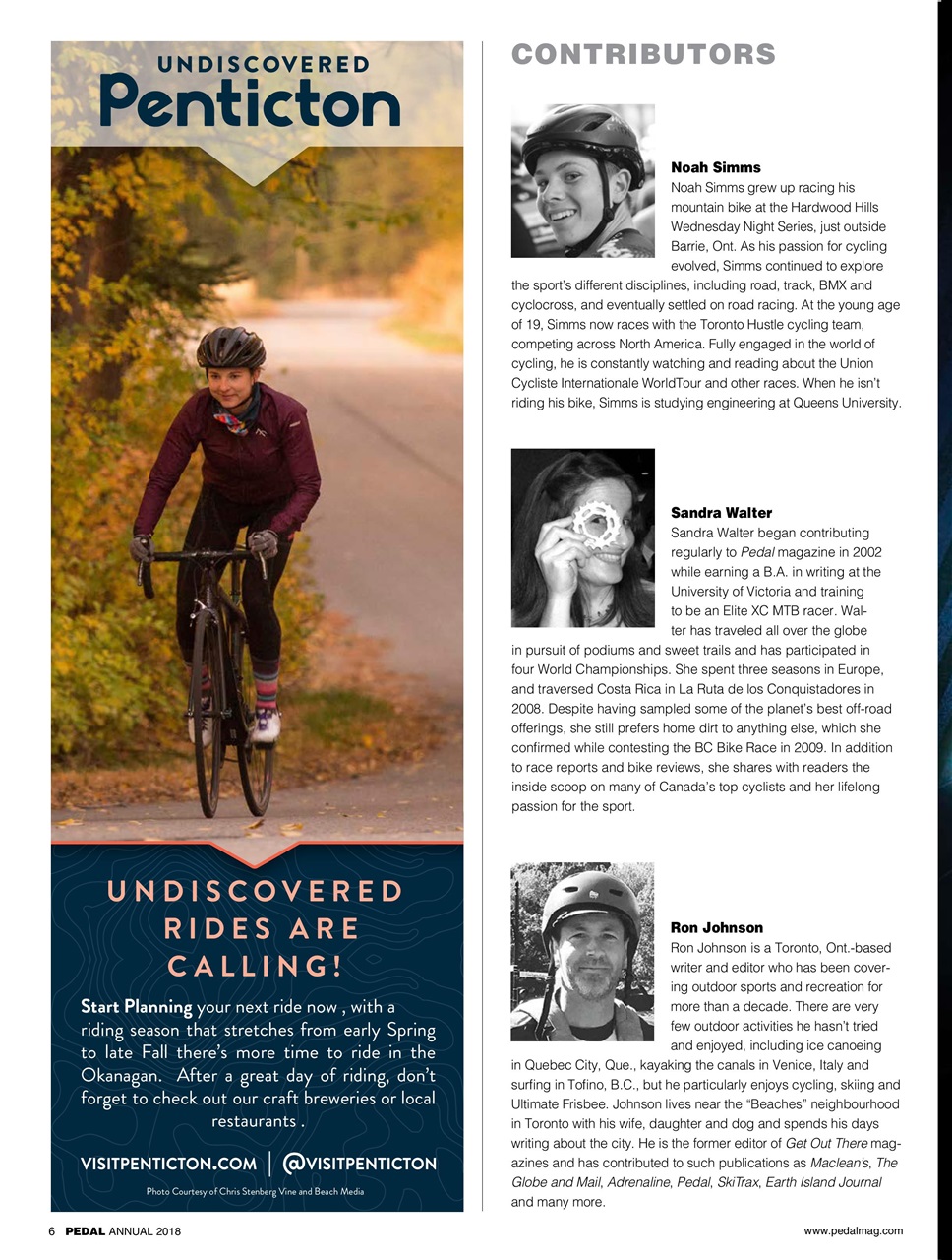 Pedal Magazine Preview Pages