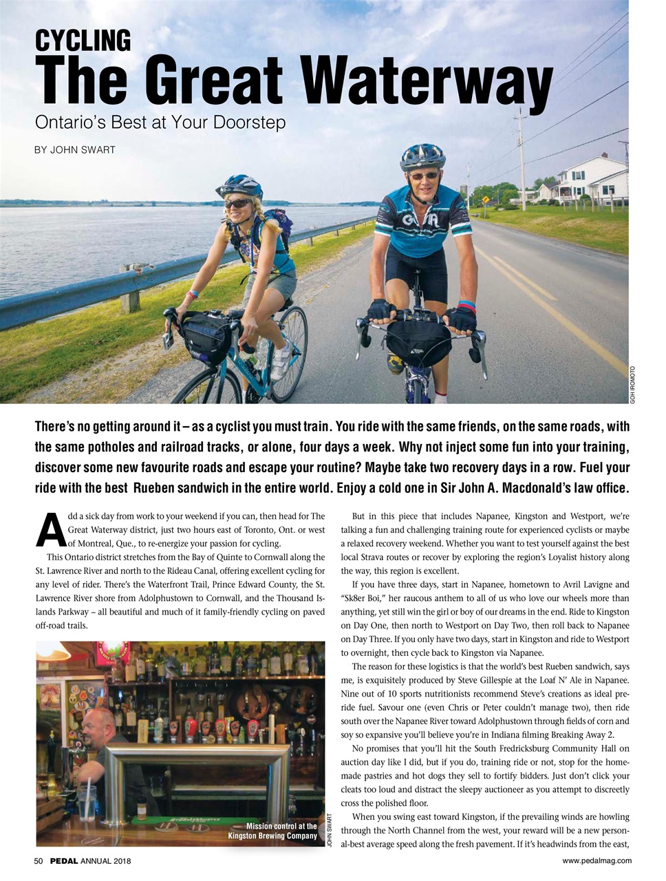 Pedal Magazine Preview Pages