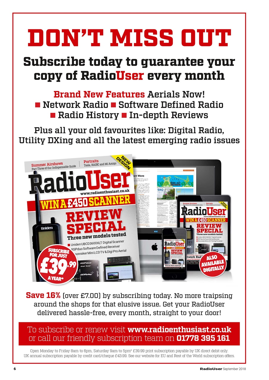 Radio User Preview Pages