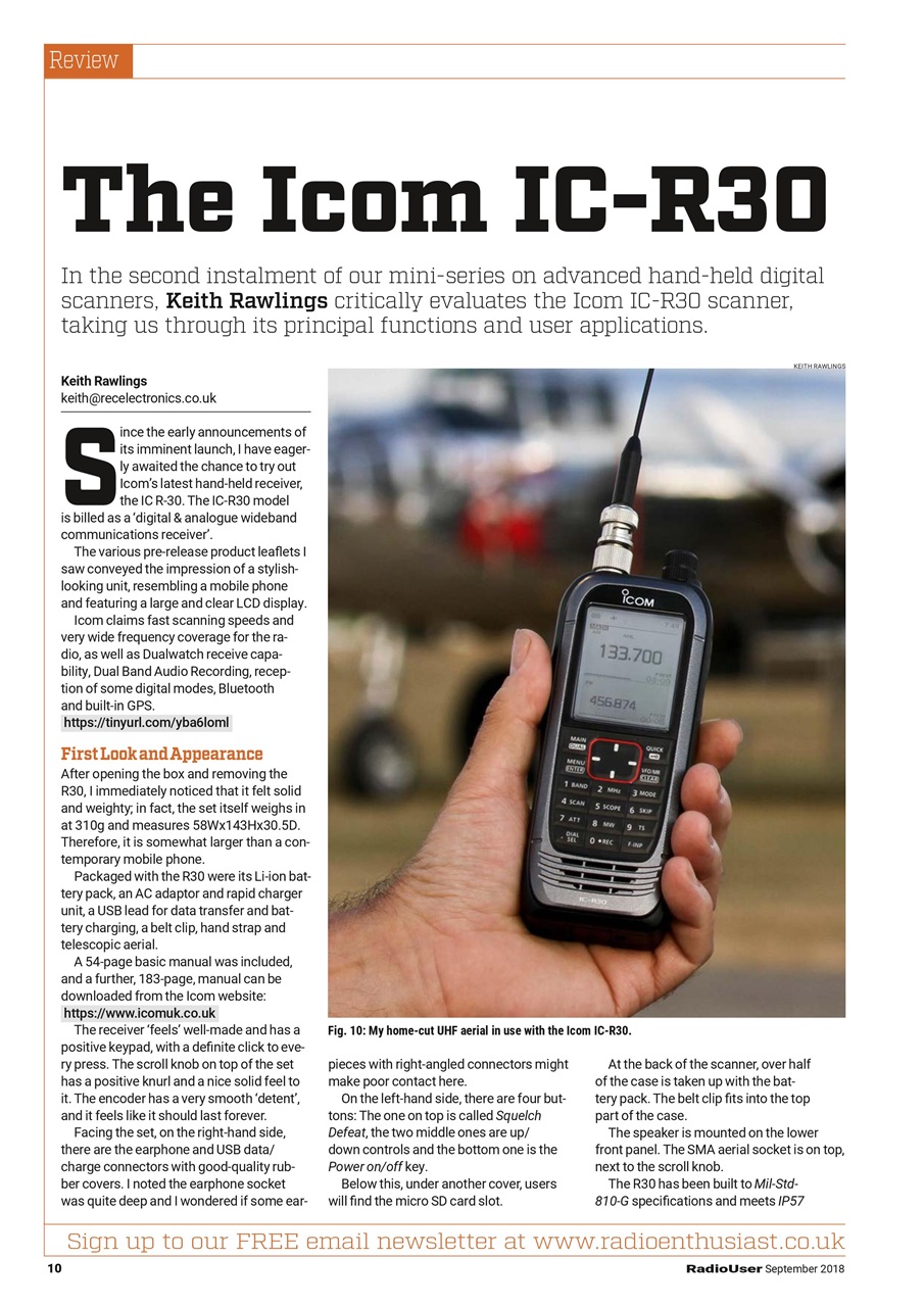 Radio User Preview Pages