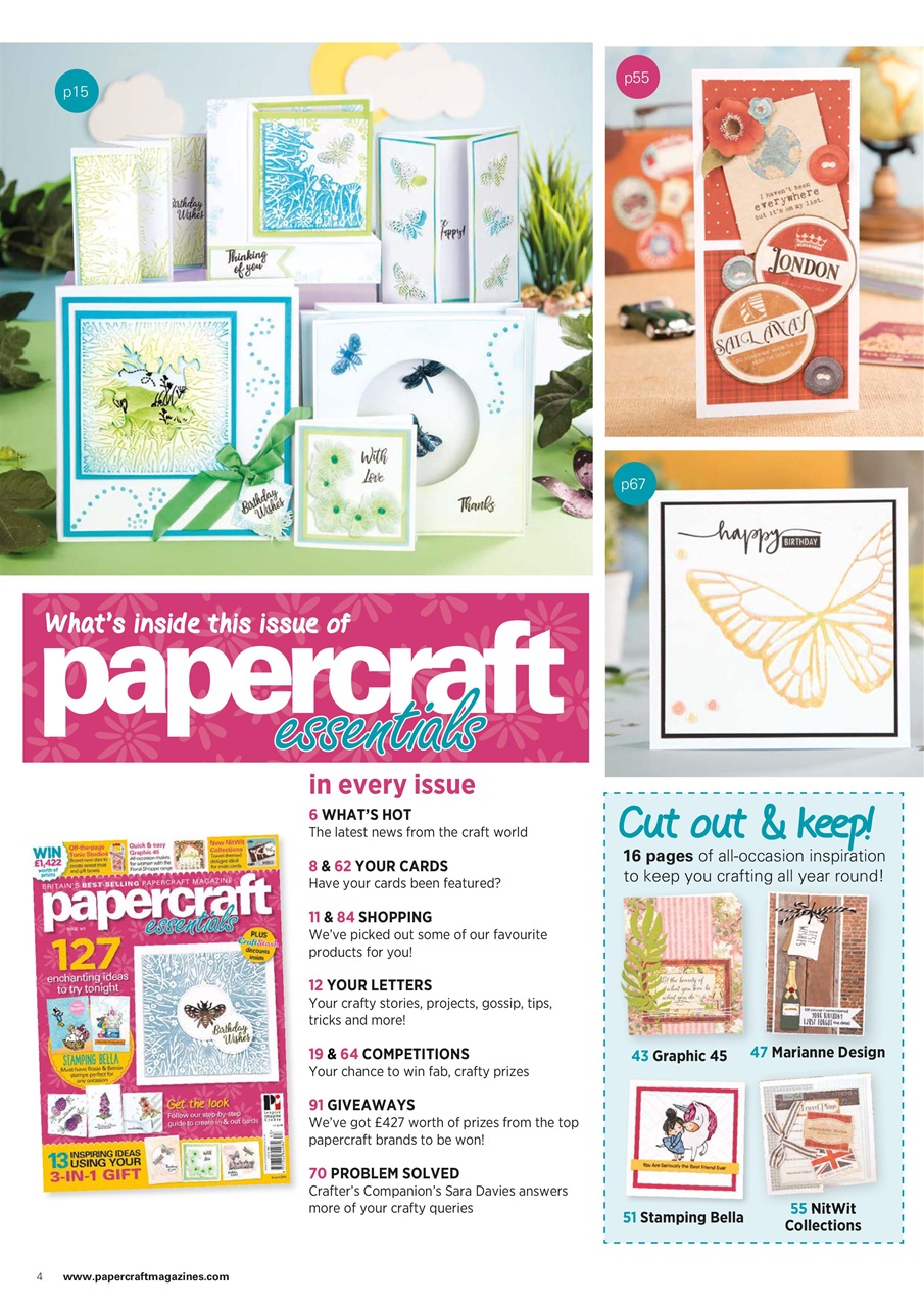 Papercraft Essentials Preview Pages