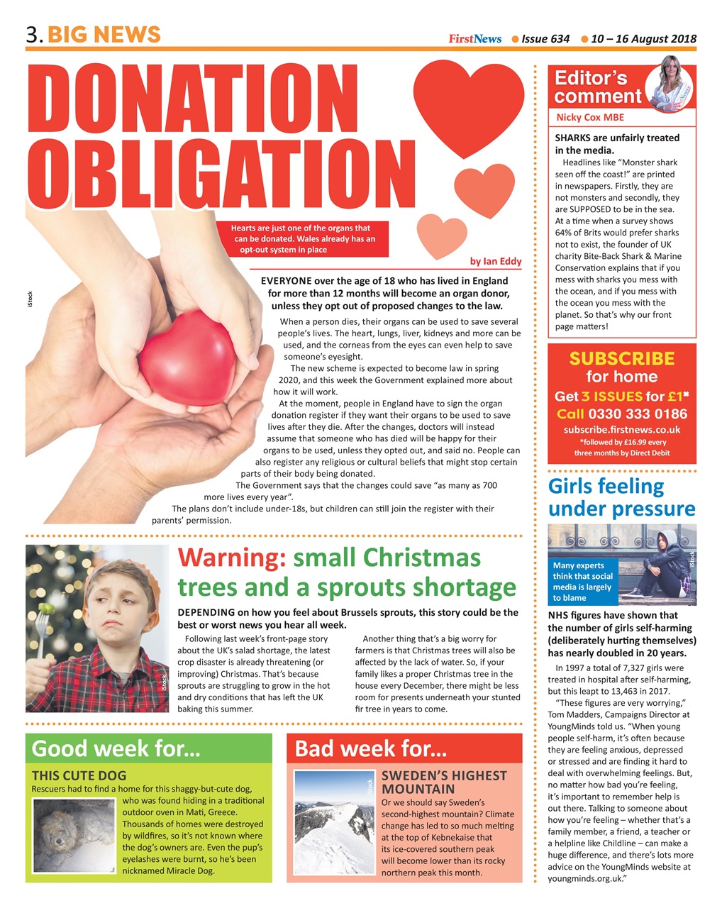 First News Preview Pages