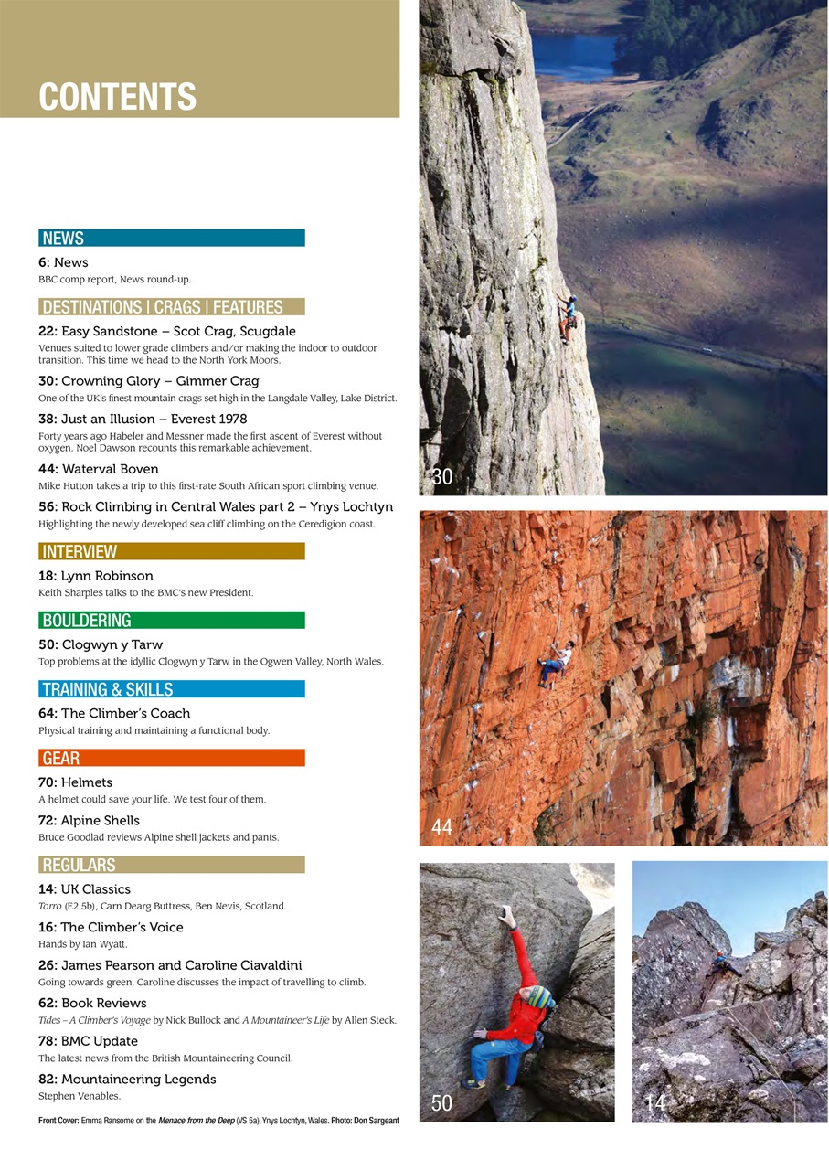 Climber Preview Pages