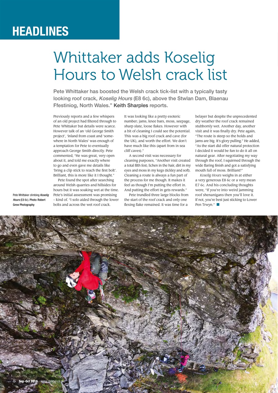 Climber Preview Pages