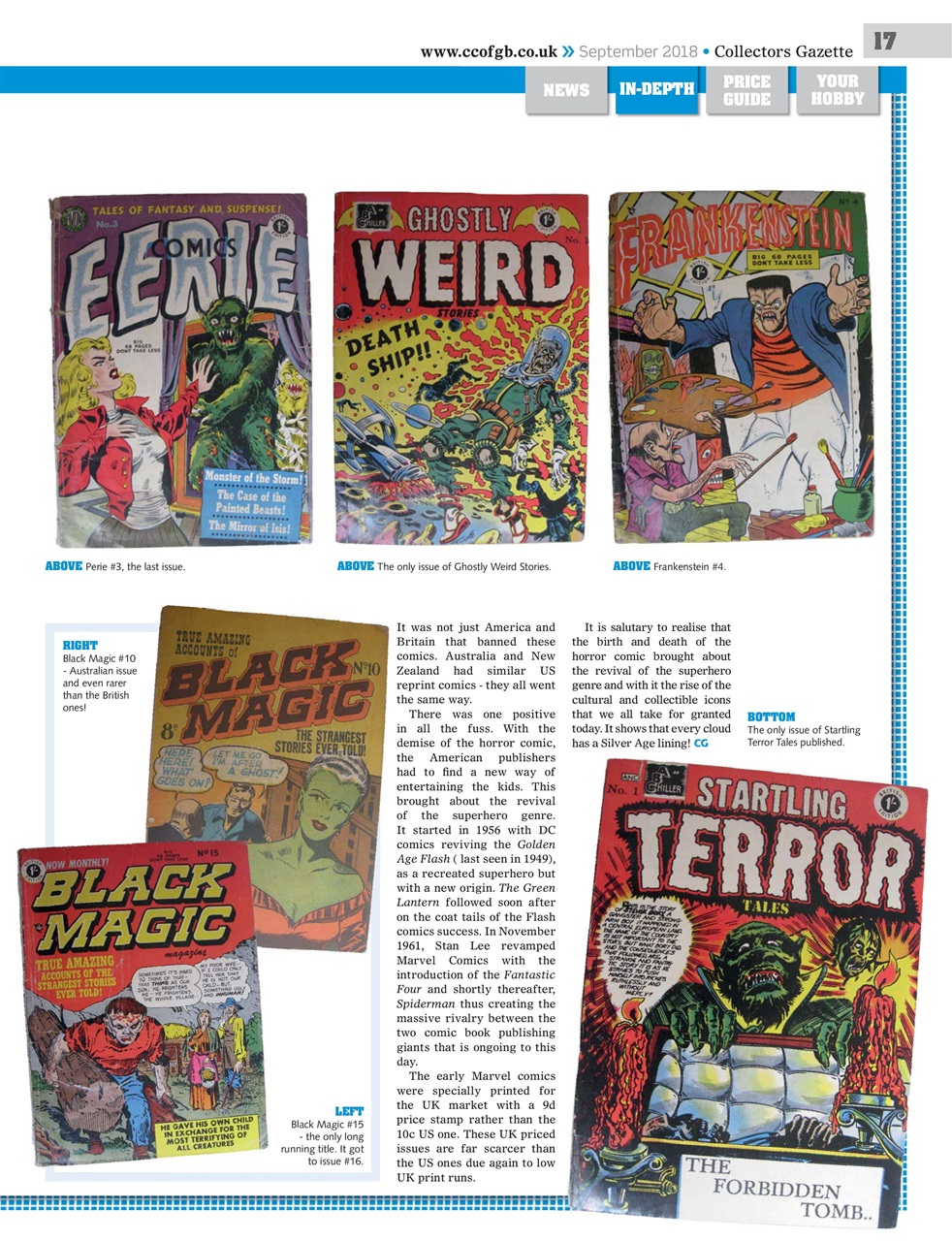 Collectors Gazette Preview Pages