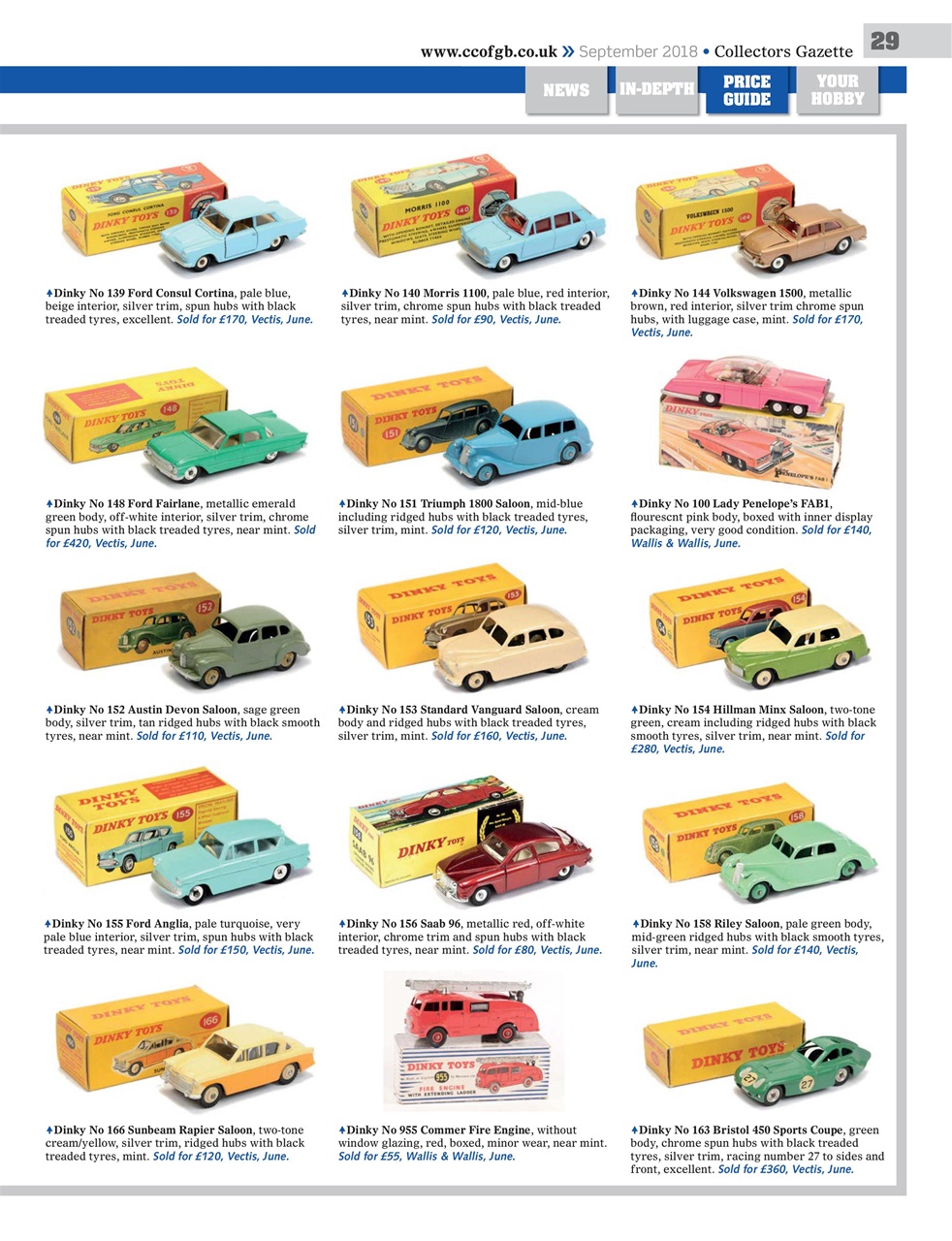 Collectors Gazette Preview Pages