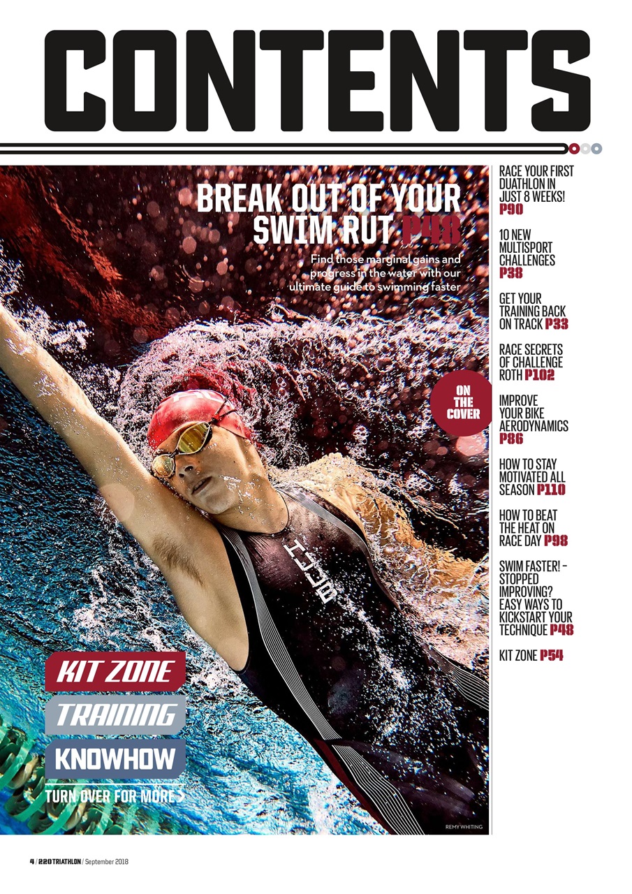 220 Triathlon Magazine Preview Pages