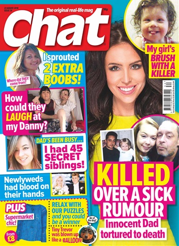 Chat issue 23rd August 2018