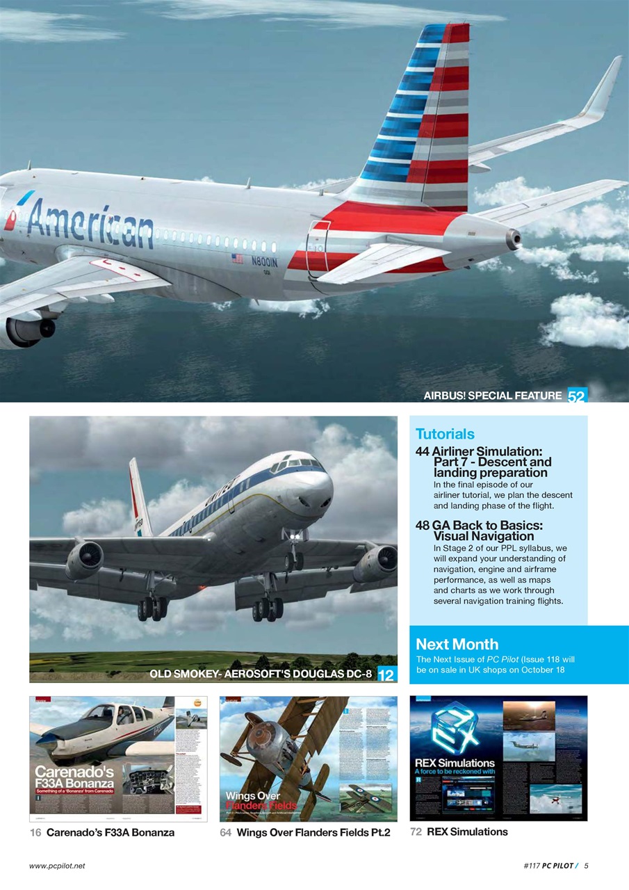 PC Pilot Preview Pages