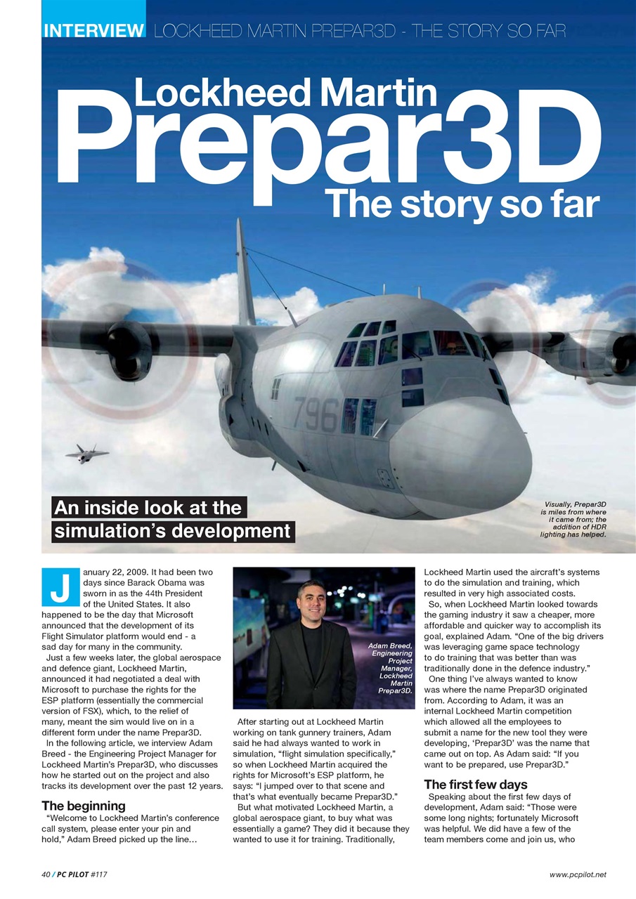 PC Pilot Preview Pages