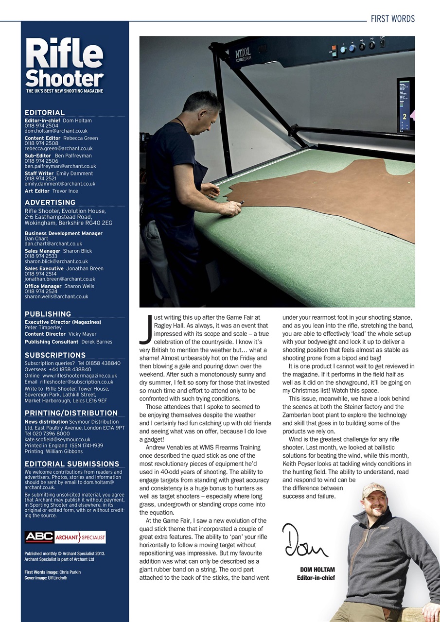 Rifle Shooter Preview Pages