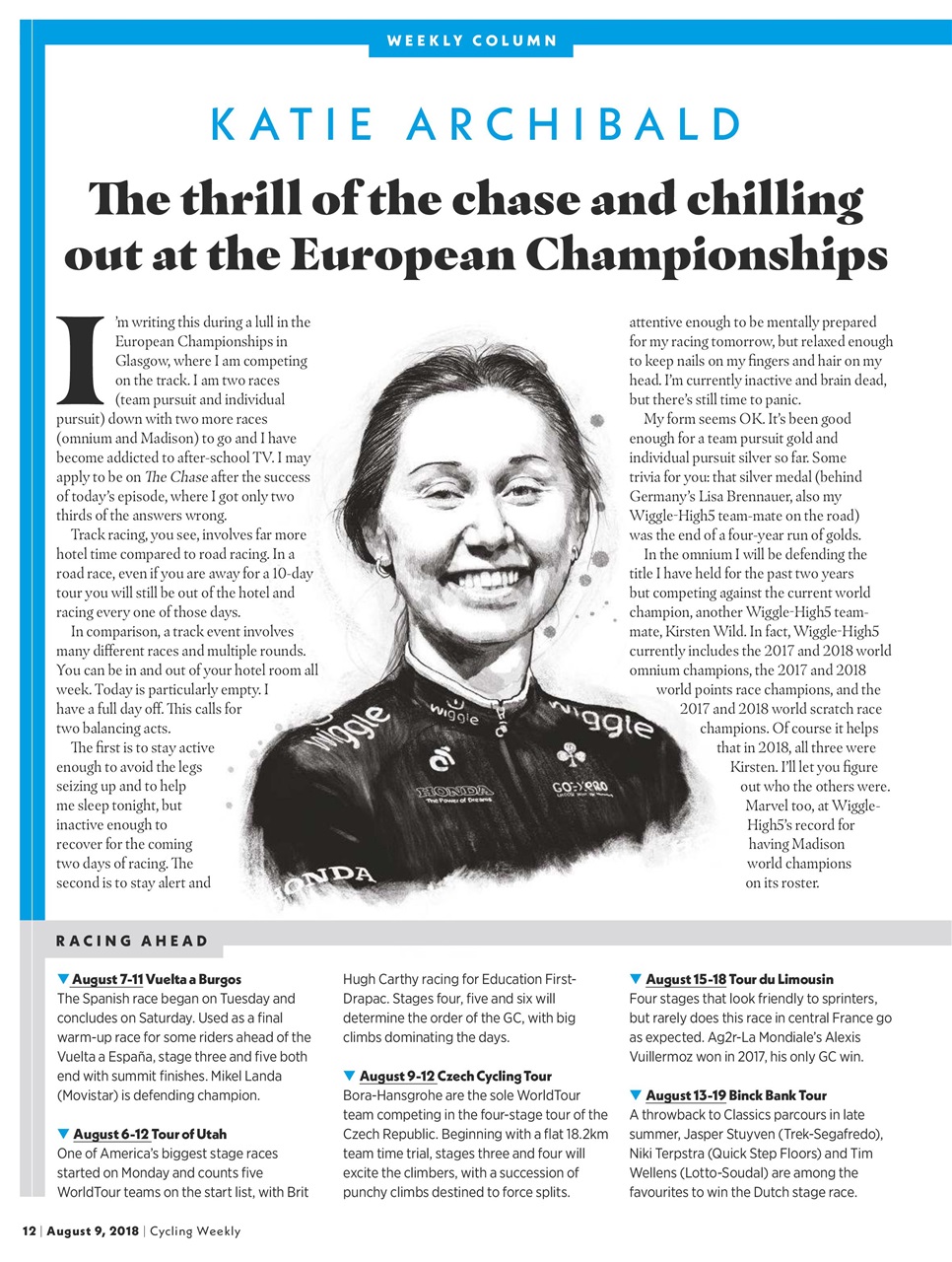 Cycling Weekly Preview Pages