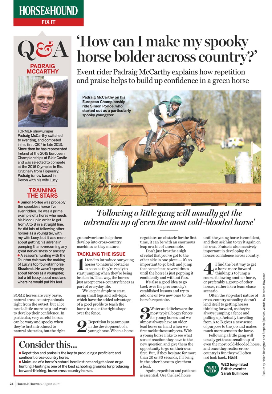 Horse & Hound Preview Pages