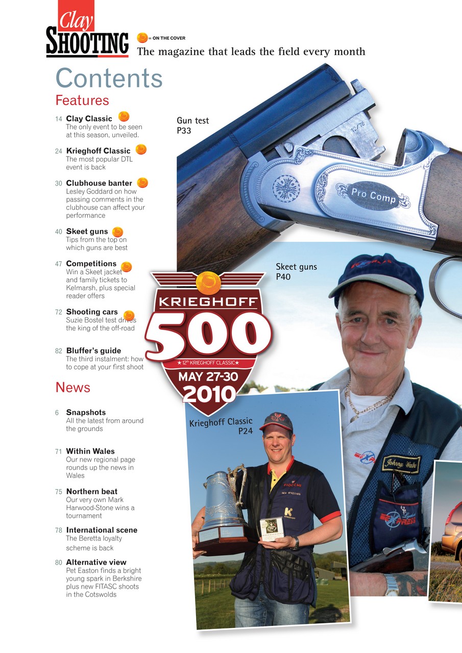 Clay Shooting Preview Pages