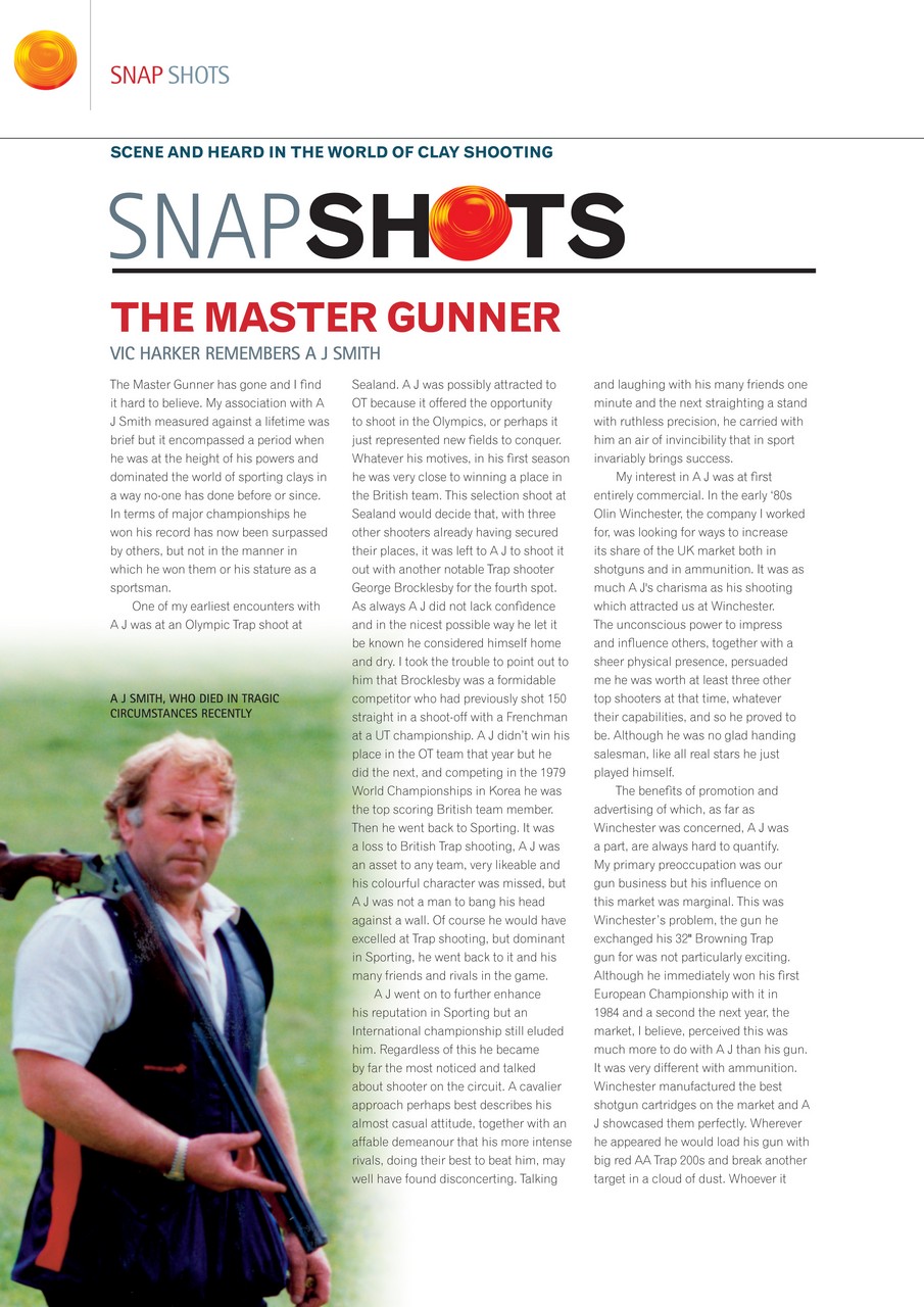 Clay Shooting Preview Pages